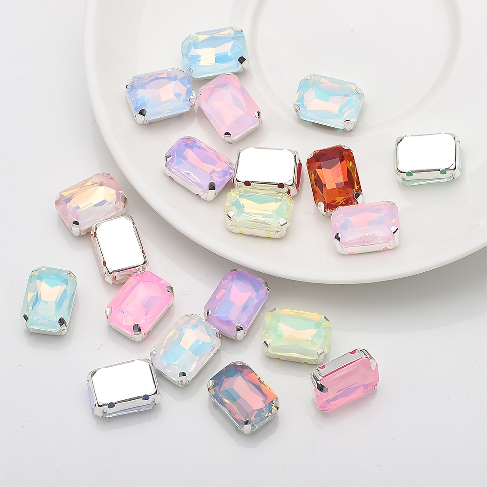 10 Pcs 10x14mm Sew On Rhinesto - đánh giá và giá Sew On Rhinestone
