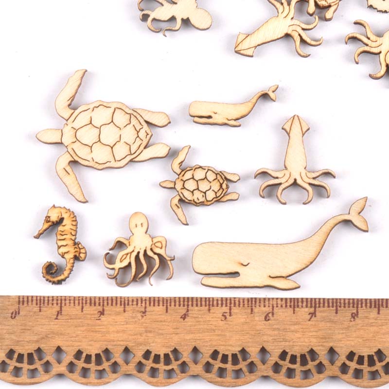 20 Chiếc 25-40Mm Rùa Biển/Ngan - đánh giá và giá Embellish Craft