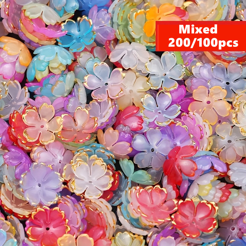 200/100pcs 15mm Colorful Acryl - đánh giá và giá Embroidery Embellishments