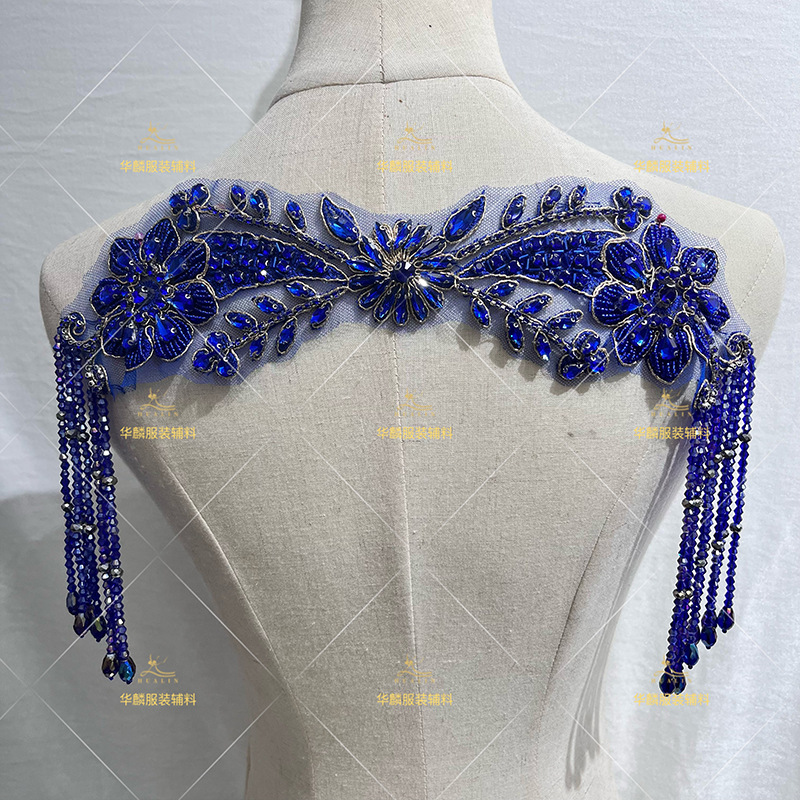 Hand Beaded Fringe Trim with P - đánh giá và giá Beaded Trim Fringe