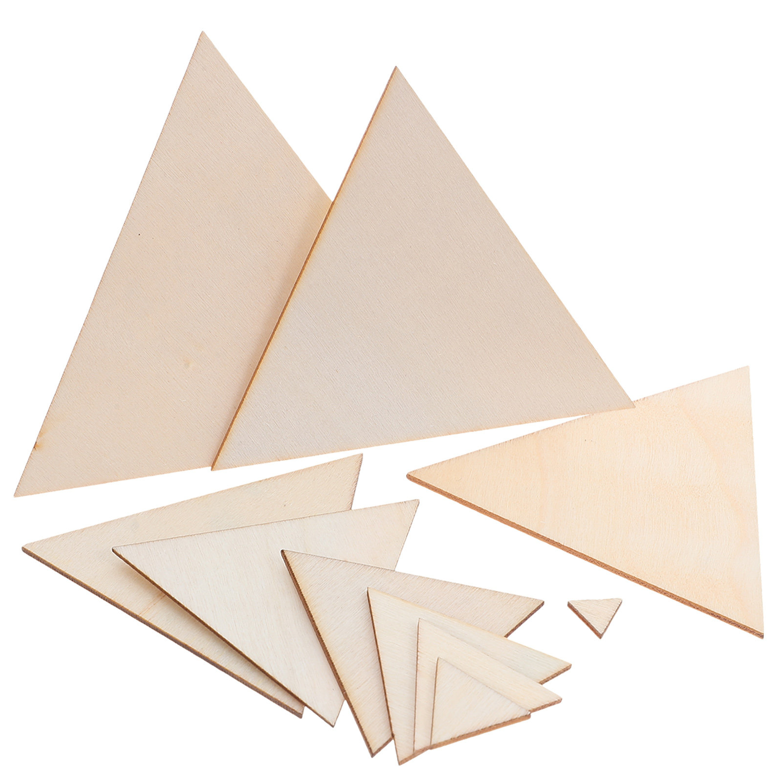 10Pcs Wooden Cutouts Assorted  - đánh giá và giá Christmas Craft Embellishment
