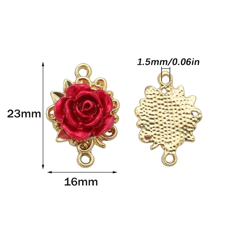 5/10pcs Rose Charms 3D Rose Fl - đánh giá và giá Embellishment Crafts