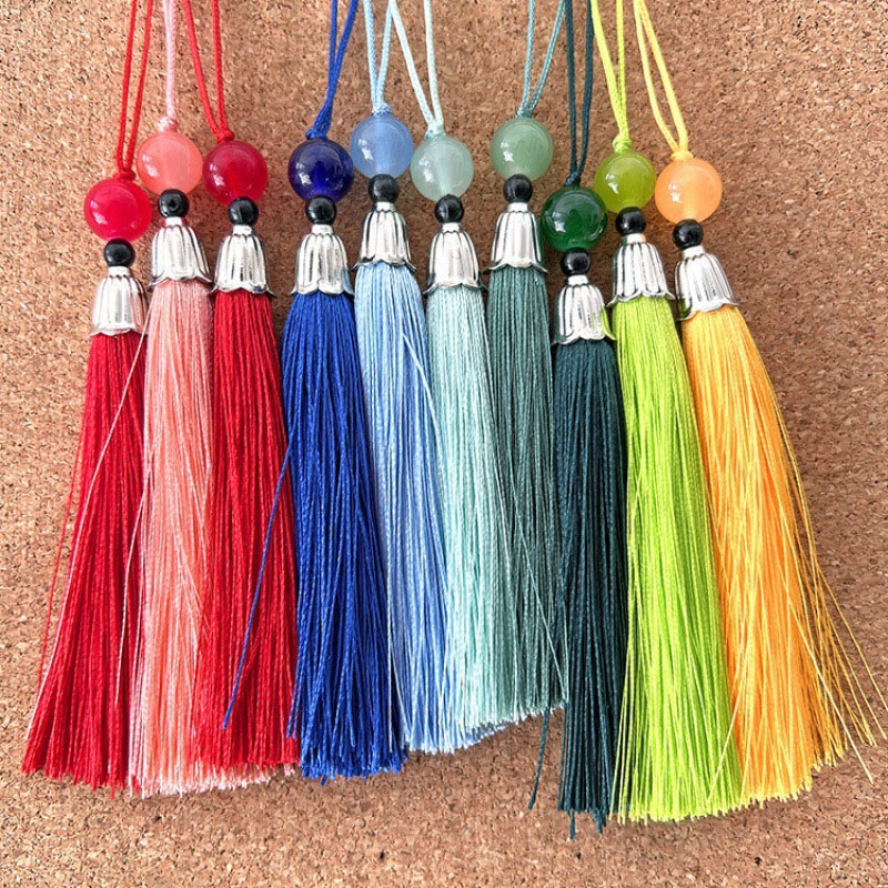5/10/20Pcs Handmade Silky Soft - đánh giá và giá Beaded Trim Fringe