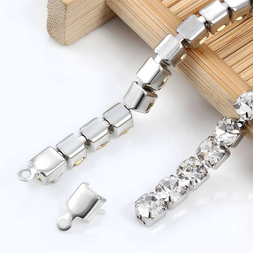 10/20Pcs Stainless Steel Gold  - đánh giá và giá Beaded Trim Fringe
