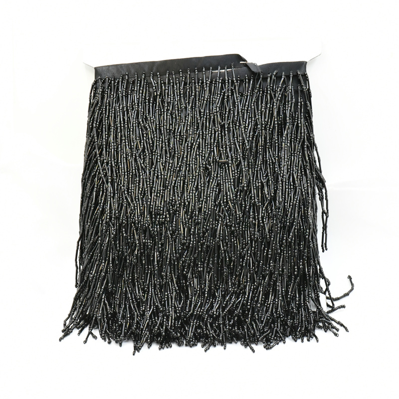 1yard 10cm wide glass Beaded F - đánh giá và giá Beaded Trim Fringe