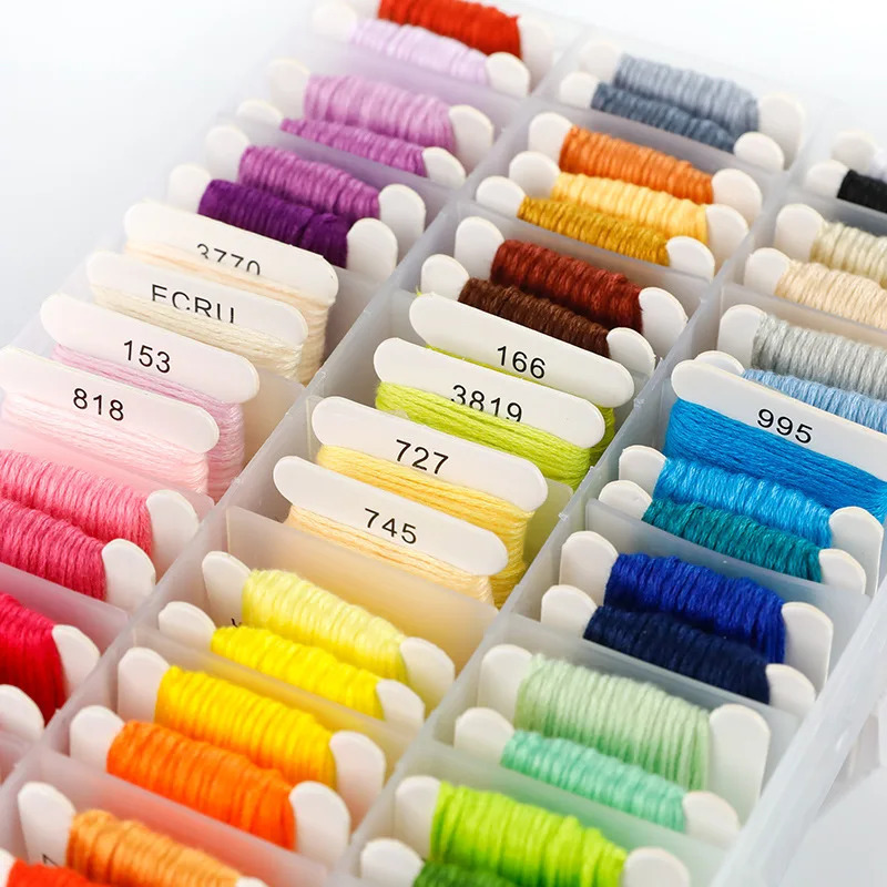 100% Cotton Embroidery Thread  - đánh giá và giá Embroidery Craft